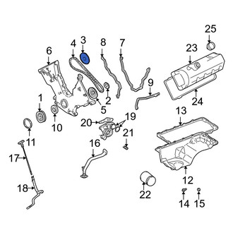 Ford OE - Right Engine Timing Camshaft Sprocket
