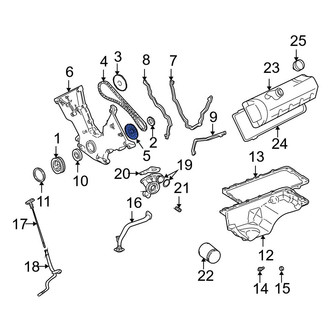 Ford OE - Engine Crankshaft Position Sensor Interrupter