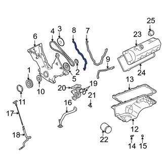 Ford OE - Right Engine Timing Cover Gasket