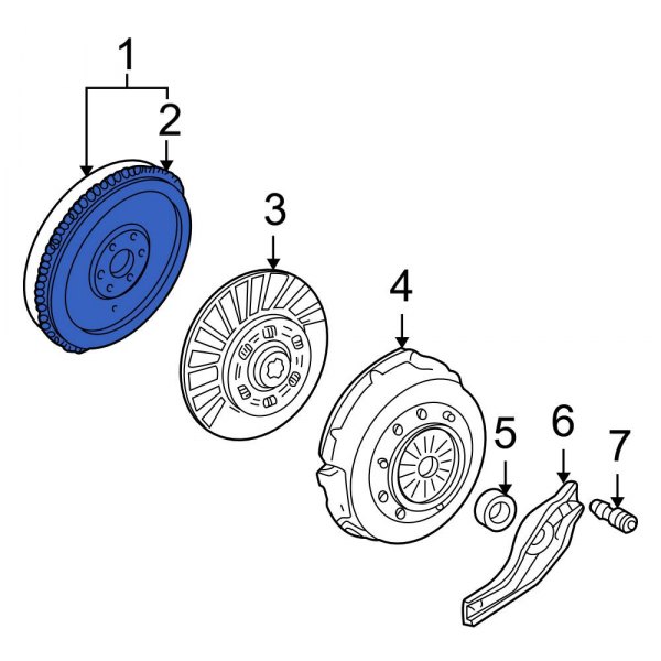 Clutch Flywheel Ring Gear