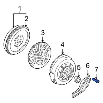 Ford OE - Clutch Release Shaft Lever Bolt