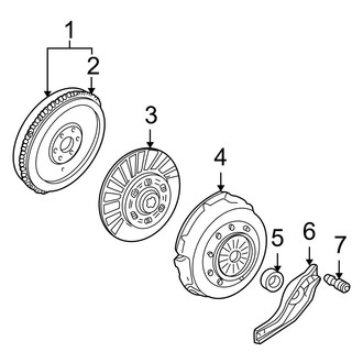Ford OE - Transmission Components (Manual Top), (Standard Tr)