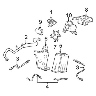 Ford OE - Emission System (3.9L)