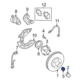 Ford OE - CV Joint Nut