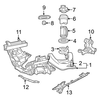 Ford OE - Front Suspension - Suspension Components