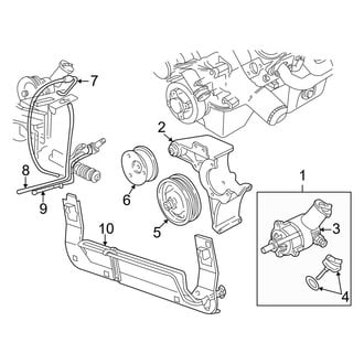 Ford OE - Steering Gear & Linkage - Pump & Hoses (3.8L)