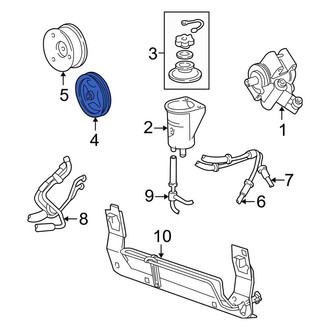 Ford OE - Power Steering Pump Pulley
