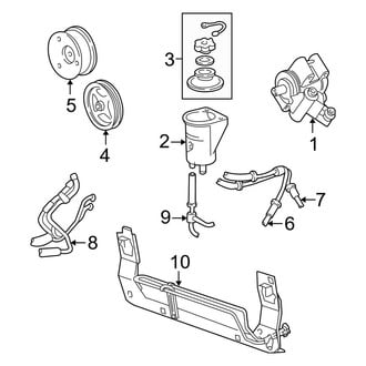 Ford OE - Steering Gear & Linkage - Pump & Hoses (GT)