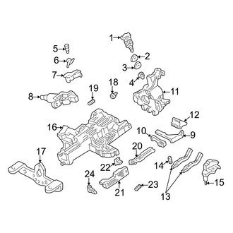 Ford OE - Steering Column - Housing & Components