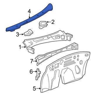 Ford OE - Front Cowl Cover