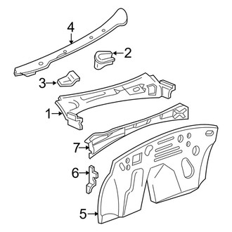 Ford OE - Cowl