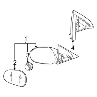 Ford OE - Door - Outside Mirrors