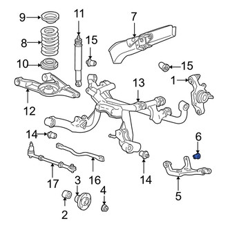 Ford OE - Rear Suspension Control Arm Bushing