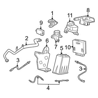 Ford OE - Emission System (3.8L)