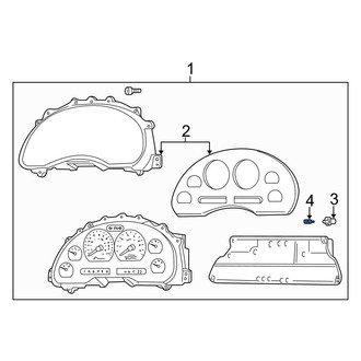 Ford OE - Instrument Panel Light Bulb
