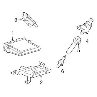 Ford OE - Electrical - Ignition System (Limited / SE / SEL)