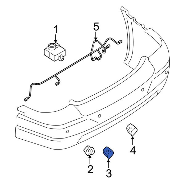 Parking Aid Sensor Bracket