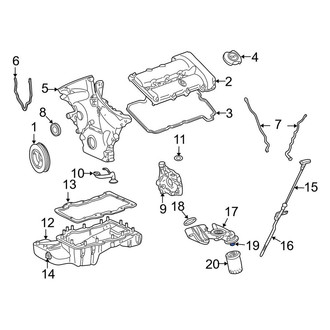 Ford OE - Engine Oil Filter Bypass Adapter