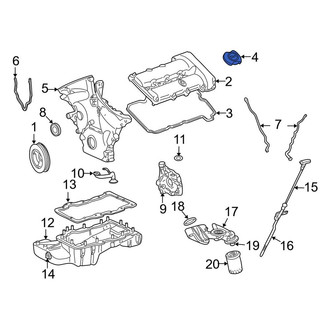 Ford OE - Engine Oil Filler Cap