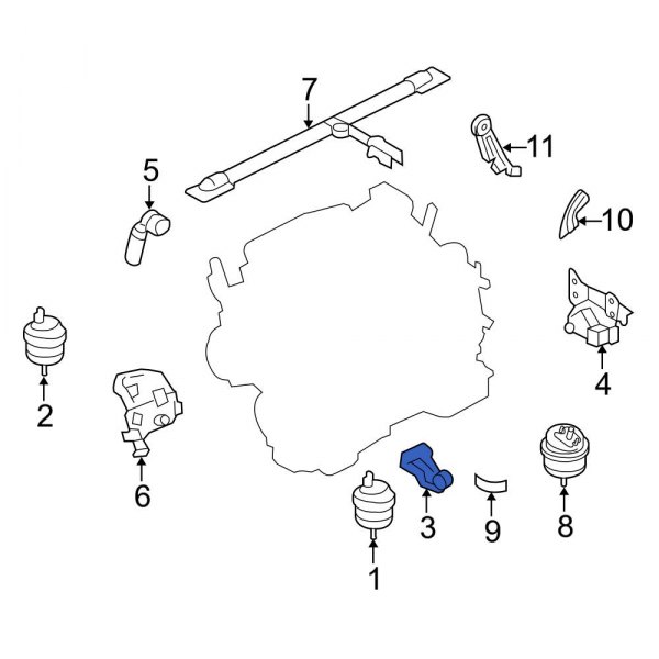 Engine Torque Strut