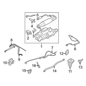 Ford OE - Emission System - Emission Components