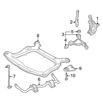 Ford OE - Front Suspension - Suspension Components (Limited / SE / SEL FWD)