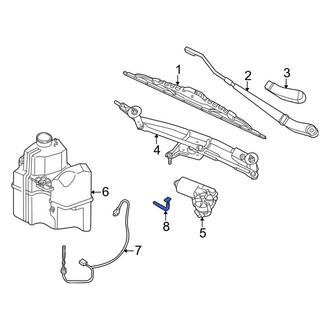 Ford OE - Front Windshield Washer Nozzle