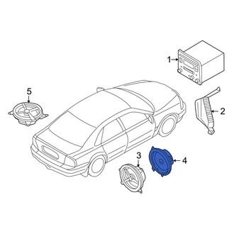 Ford OE - Rear Speaker
