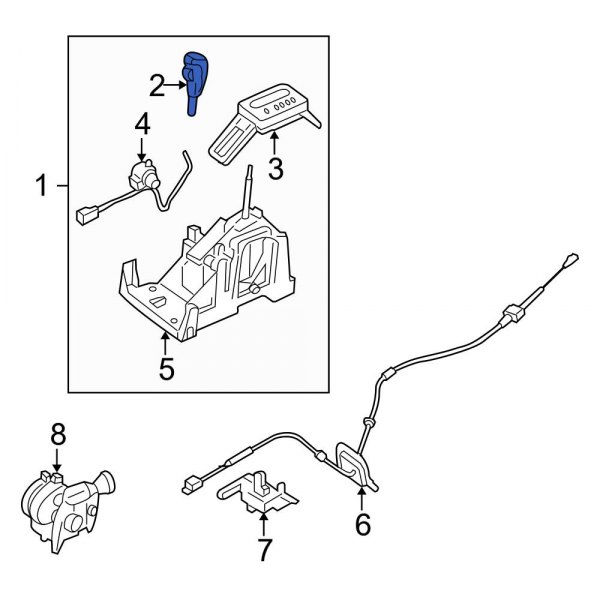 Automatic Transmission Shift Lever Knob