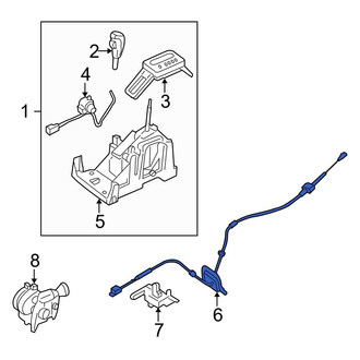 Ford OE - Automatic Transmission Shifter Cable