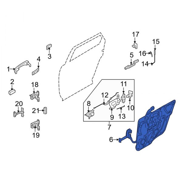 Door Panel Carrier