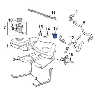 Ford OE - Fuel Pump Cut-Off Switch