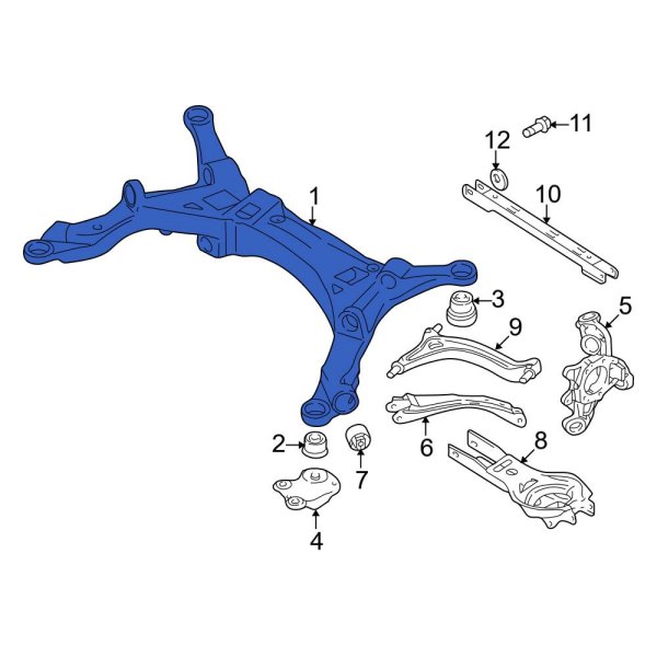 Suspension Subframe Crossmember