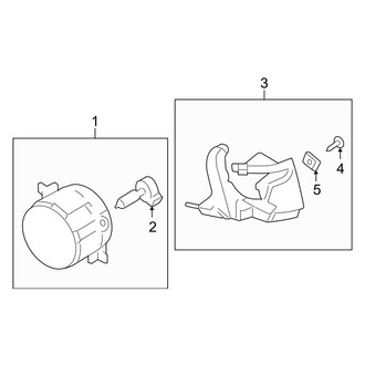 Ford OE - Front Lamps - Fog Lamps