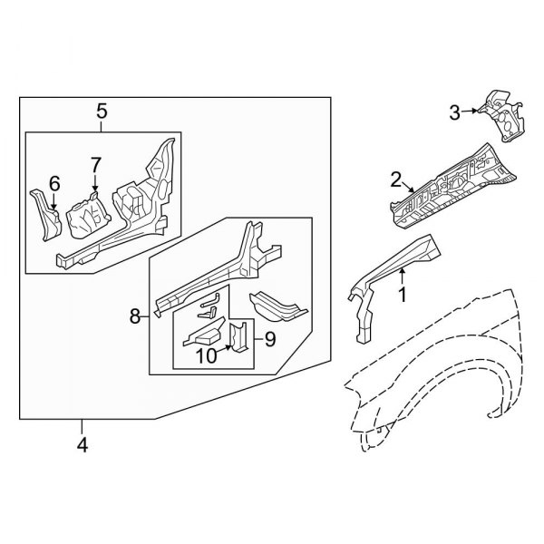 Fender - Structural Components & Rails