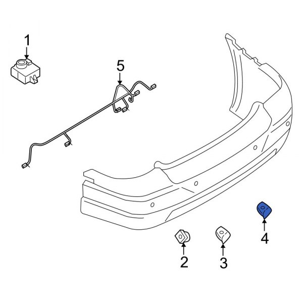 Parking Aid Sensor Housing