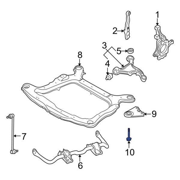 Engine Cradle Bolt