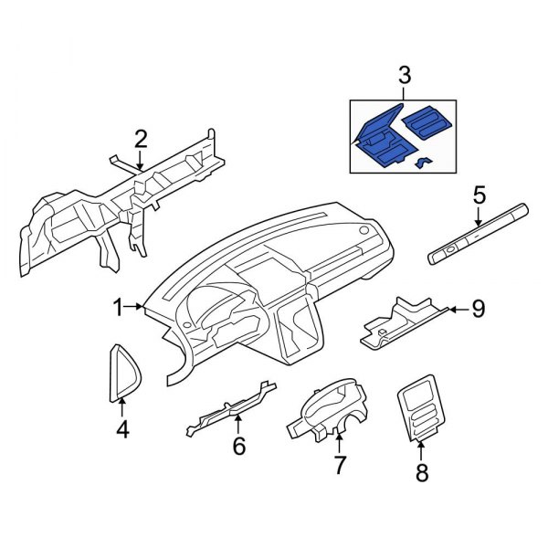 Instrument Panel Storage Compartment