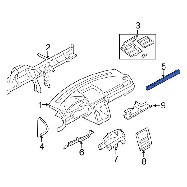 Instrument Panel Molding