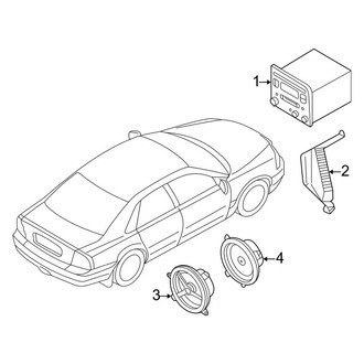 Ford OE - Instrument Panel - Sound System