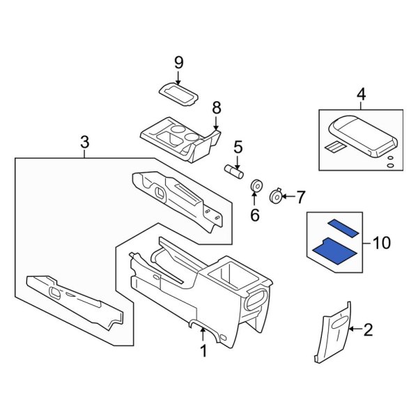 Console Mat