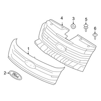 Ford OE - Grille & Components