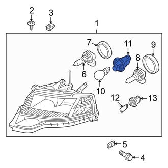 Ford OE - Front Right Turn Signal Light Socket