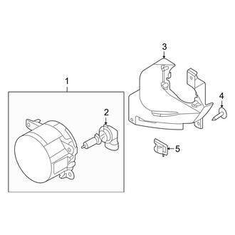 Ford OE - Front Lamps - Fog Lamps
