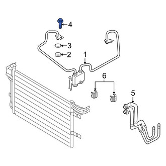 Ford OE - Automatic Transmission Oil Cooler Hose Banjo Bolt