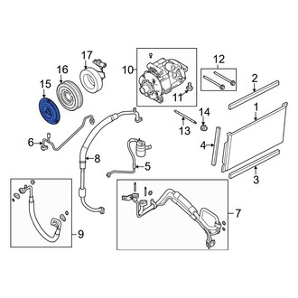 Ford OE - A/C Compressor Clutch Drive