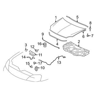 Ford OE - Hood & Components