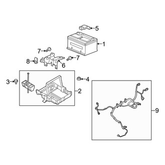 Ford OE - Electrical - Battery