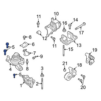 Ford OE - Suspension Stabilizer Bar Bracket Bolt