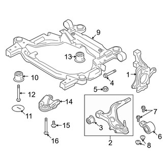 Ford OE - Front Suspension - Suspension Components